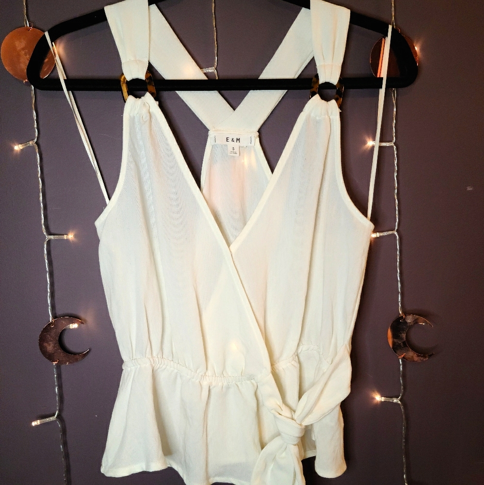 Beachy Cami w/ Side Tie
